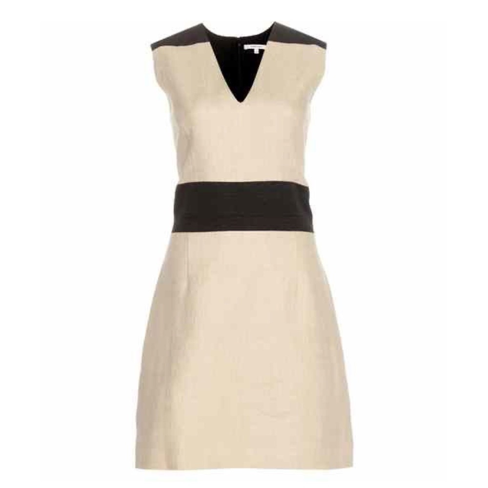 Carven Women's Sheath Colorblock Dress 36